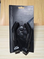 ORIGIN 8 Mountain Bicycle Bar ends-Compe-Lite Pro Pulsion Ski Bend-Black