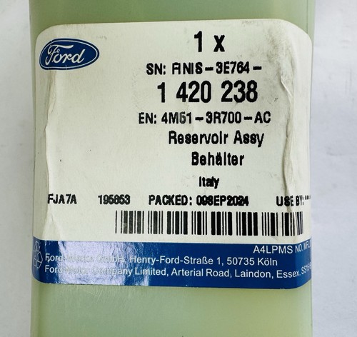 Original Ford Focus MK2 C-Max Servolenkung Ausgleichsbehälter Tank 4M51-3R700-AC - Bild 5 von 5