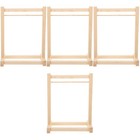 Set of 4 Kleiderständer Für Puppen Miniaturkleiderbügel Puppenkleidung
