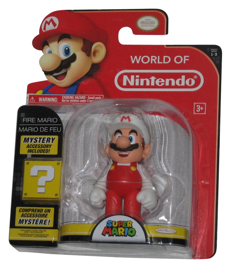 World of Nintendo Super Mario Bros. Fire Mario (2017) Jakks