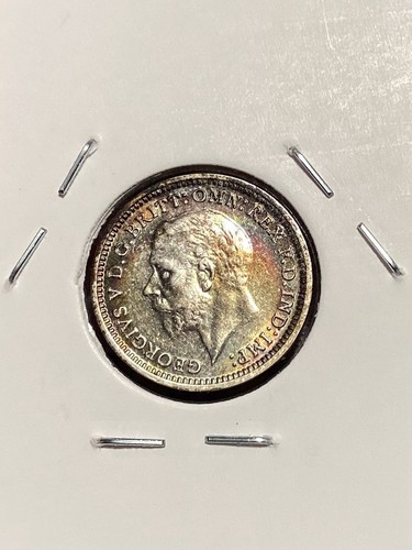 Großbritannien 3 Pence Silber 1935! Hochwertig!