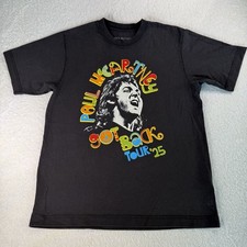 PAUL McCARTNEY Got Back Tour 2025 Tee OFFICIAL T-Shirt The Beatles NEW Medium