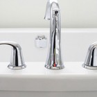 1 Set Faucet Indicator Handle: Hot and Signs Red and Blue Labels