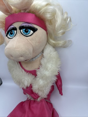 Disney Parks Miss Piggy 14” The Muppets Movie Plush Doll Stuffed Toy Pink Dress - Bild 2 von 5