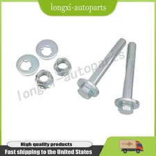 For BMW 320i 328i 335i 340i 330i F30 Eccentric Camber Bolt W/Washer and Nut Kit