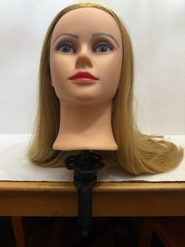 Maniquí de Cosmetología Cabeza Entrenamiento de Peinado - Imagen 2 de 6
