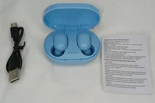 Bluetooth ear buds wireless rechargeable with charging cord