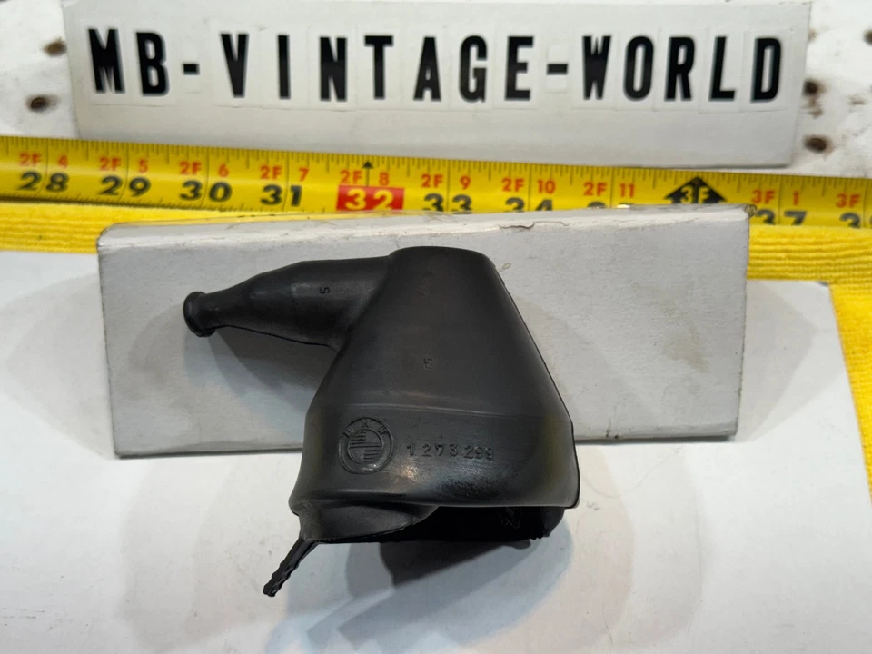 Original BMW 78-89 E24 633CSi 635CSI cupé bobina de encendido redonda goma superior 1 cubierta Foto 3 de 4