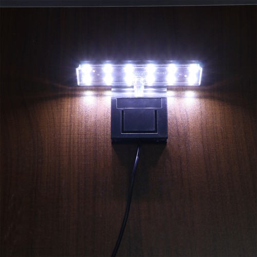 Luz LED para pecera 6W con clip para crecimiento de plantas - Imagen 8 de 8
