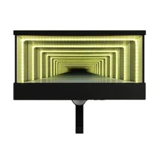 Key Rack Garage Hooks Box LED Organizer Decorative Mirror Illusion House 