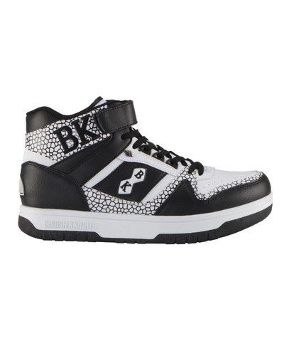 British Knights Kings SL Deluxe Hombre Cuero Blanco Entrenadores Reino Unido Talla 9 Nuevo con Etiquetas - Imagen 2 de 7