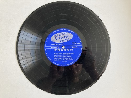 Living French 33 RPM Vinyl Record Set - Imagen 13 de 24