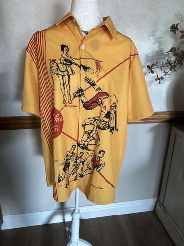 NEW Pee-Chee folder two-sided button-front shirt Large