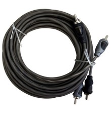 Harmony Audio HA-RCA17 Car Audio 2 Channel Stereo 17 Foot Twisted Pair RCA Cable