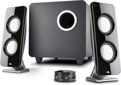 Cyber Acoustics CA-3610 2.1 Multimedia Speaker System with 62W, Black  - Picture 1 of 7