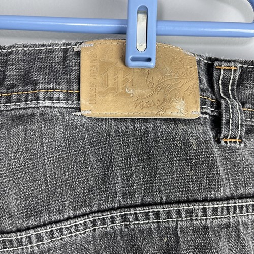dtek jeans Men’s Skater Shorts- Jeans 36x14 1/2 Dark Wash Black - Picture 3 of 8
