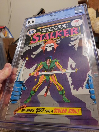 Stalker 1 Cgc 9.6 DC 1975 Origin 1st Appearance Steve Ditko Wally Wood WHITE Pgs - Picture 6 of 11