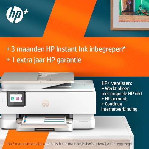 HP Envy Inspire 7920e Multifunktions-Tintenstrahldrucker, 22/20 ppm, USB, WLAN - Zdjęcie 4 z 6