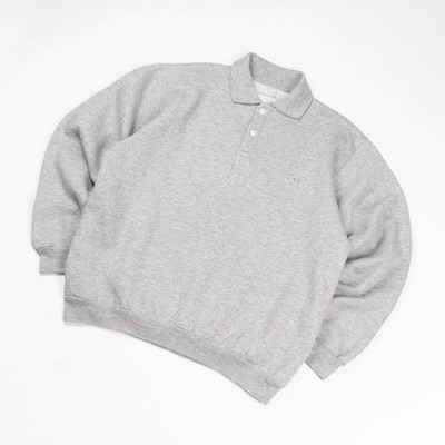 ROBE DI KAPPA SWEATSHIRT VINTAGE GRAU LOGO BESTICKT STREETWEAR GR. M