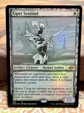 Esper Sentinel Modern Horizons 2 MH2 LP MTG SHOWCASE FOIL