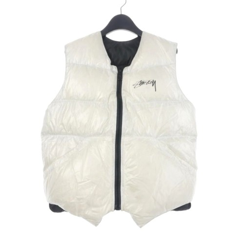 Our Legacy Stussy Crescent Downworks Down Works 22AW Reversible Vest Shawn Used