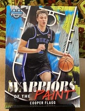 COOPER FLAGG 2025 BOWMAN CHROME U WARRIORS OF THE PAINT RC