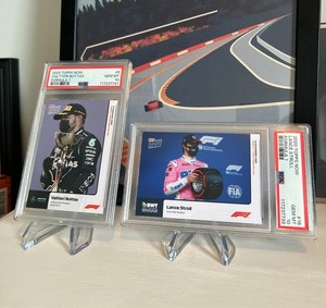 2020 Topps Now F1 #5 Valtteri Bottas #16 Lance Stroll - PSA 10 - Castorpollux22