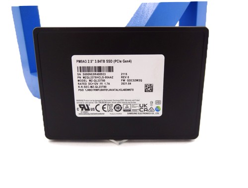 Samsung MZ-QL23T80 SSD 3,84TB PM9A3 2,5 Zoll 4,0 NVMe 2,5"