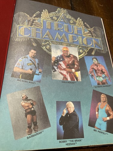 WWE A True Champion-An Adventure with Hulk Hogan-Wrestling-Stephen Glass-1991 - Picture 2 of 2