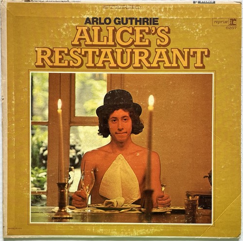 Arlo Guthrie: Alice's Restaurant. 1967 Reprise Vinyl Record Album LP RS ...
