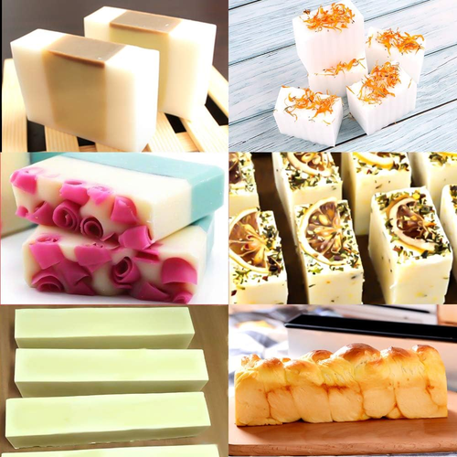 Silicone Soap Mold for Soap Making, Rectangular Loaf Soap Mold with Wooden Boxes - Picture 7 of 7