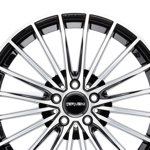 4 Alu Felgen Carmani 24 Karl 8.0x19 ET45 5x114.3 SWFP für Mazda 3 6 CX-3 CX-30 C - Bild 7 von 7