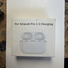 Wireless Charging Case Replacement for AirPods Pro 1/2 Charging Case, Only