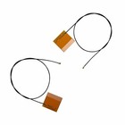 Couple Antennes Verso Adhésif Pour Ordinateur Module Wifi Coaxial Mini Pcie Fil