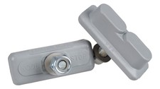 KOOL STOP Continental bicycle THREADED brake pads GRAY GREY