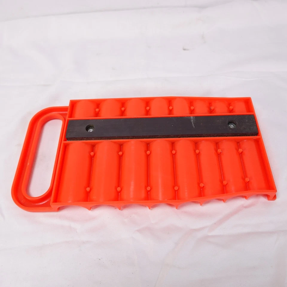 Lisle Rojo Pequeño 3/8 pulgadas Magnético 16 piezas Soporte de Enchufe Foto 4 de 4