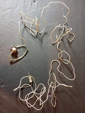 VTG 1960s Earphones for Transistor Radio - Portable TV Mono Ear Bud Small Jack