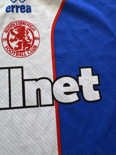 Jersey Errea Middlesbrough Away Authentic Shirt 1997/1998 M Men's - Picture 6 of 18