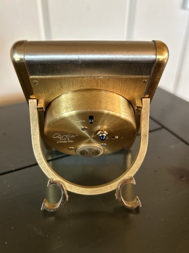 Vintage CARTIER Tank Alarm Desk Clock - Fully Functioning - Picture 2 of 7