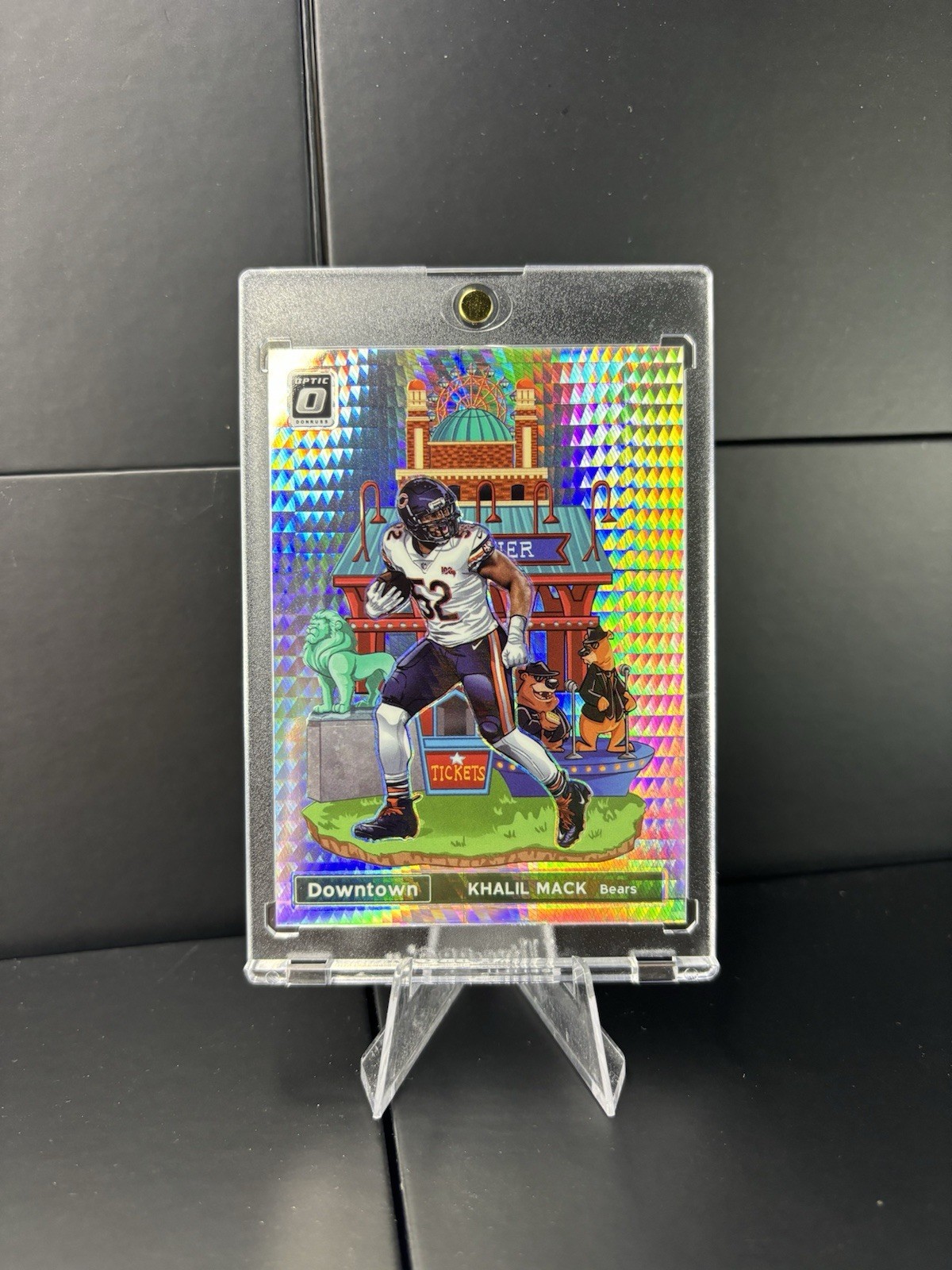 2019 Optic Khalil Mack Downtown Hyper Case Hit SSP Bears SUPER RARE🔥🔥