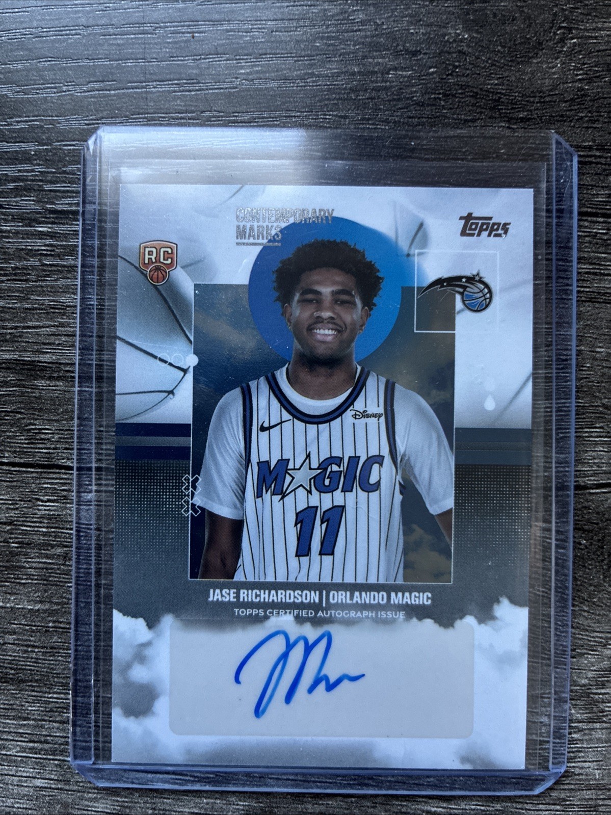 2025-26 Topps Contemporary Marks Jase Richardson #CM-JR (AU, RC)