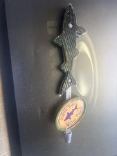 Dogfish Head Wood & Steel Fish Tap Handle NM 12"