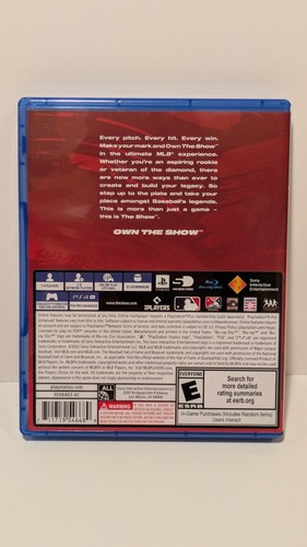 MLB The Show 22 Sony PlayStation 4 PS4 CIB Top Zustand - Code nicht eingelöst - Bild 4 von 13