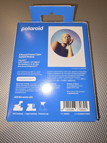 Polaroid Color Film 600 Round Frame - Picture 2 of 3