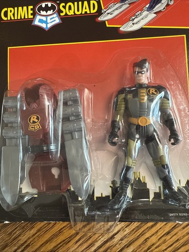 Batman: The Animated Series Crime Squad - Figura de acción Ski Blast Robin nueva - Imagen 2 de 4