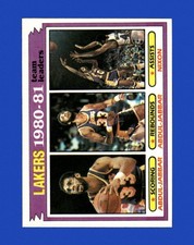 1981-82 Topps Set-Break # 55 Lakers Tl/Jabbar NM-MT OR BETTER *GMCARDS*