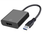 Convertitore completo da USB 3.0 video adattatore per laptop per computer (nero)