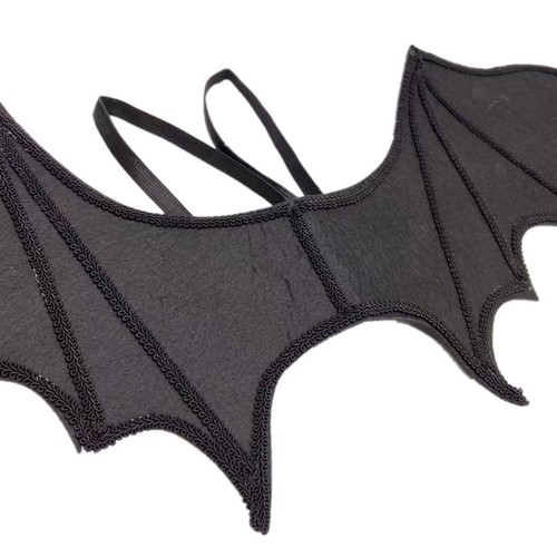 Fledermausflügel, leichter schwarzer Flügel für Bühnenauftritte, Festivals, - Bild 6 von 7