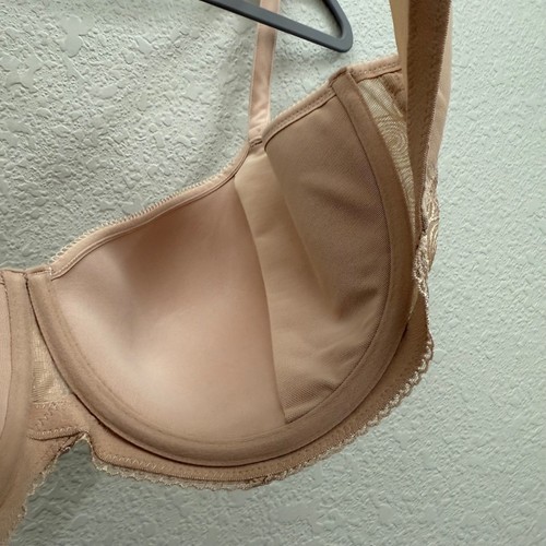 Sujetador ajustable Panache Champagne Cari Spacer para mujer talla 34FF NUEVO - Imagen 4 de 7