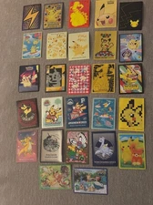 27 Pikachu Pokemon Card Sleeves Lot